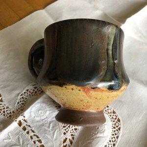 Textured Pottery  Coffee Mug  Espresso Cup Tea Mug Handmade
